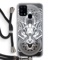 Oh Deer: Samsung Galaxy M31 Transparant Hoesje met koord