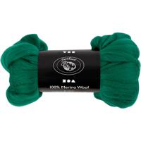 Creativ Company Merino wol, dikte 21 my, groen, 100 gr/ 1 doos
