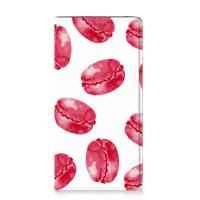 Samsung Galaxy A51 Flip Style Cover Pink Macarons - thumbnail