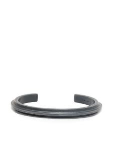 Parts of Four bracelet à design nervuré - Métallisé