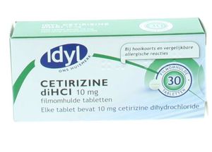 Idyl Cetirizine di HCl 10mg (30 tab)