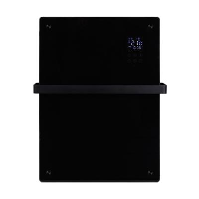 Convector Verwarming Eurom Alutherm Verre 800W Voor in de Badkamer met Wi-Fi en Glazen Behuizing Zwart Eurom