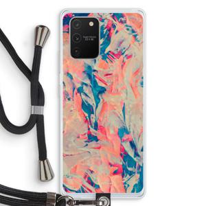 Alone: Samsung Galaxy S10 Lite Transparant Hoesje met koord