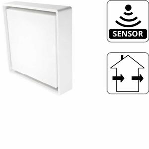SG Frame Square Maxi wit 21W 3000K instelbaar van 900 tot 1980 lumen met bewegingssensor