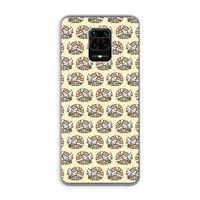 Slapende poes: Xiaomi Redmi Note 9 Pro Transparant Hoesje