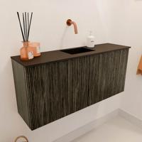 Toiletmeubel Mondiaz Joya | 90 cm | Meubelkleur Shadow | Faye wastafel Urban Midden | Zonder kraangat(en) Toiletmeubel Mondiaz Joya | 90 cm | Meubelkleur Shadow | Faye wastafel Urban Midden | Zonder kraangat(en)