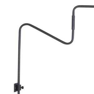 Steinhauer wandlamp Linstrøm - zwart - metaal - 3833ZW