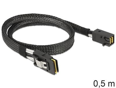 DeLOCK Mini SAS HD SFF-8643 > Mini SAS SFF-8087, 0,5m kabel