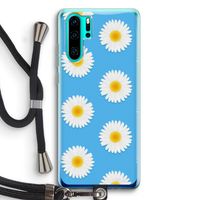 Margrietjes: Huawei P30 Pro Transparant Hoesje met koord