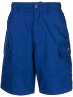 CHOCOOLATE short cargo à détail de logo - Bleu