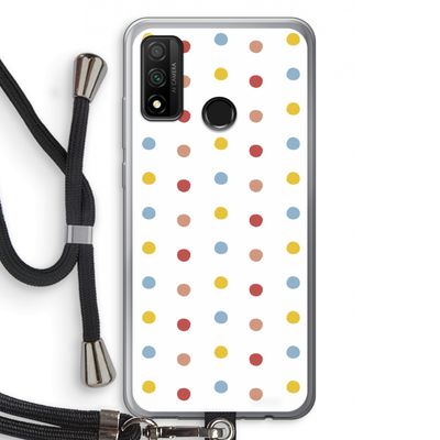 Bollen: Huawei P Smart (2020) Transparant Hoesje met koord