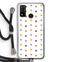 Bollen: Huawei P Smart (2020) Transparant Hoesje met koord