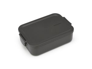 Brabantia Make & Take lunchbox medium, kunststof dark grey