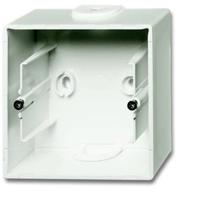 Busch-Jaeger 2CKA001799A0921 Opbouwbehuizing 1-voudig Mat, Verkeerswit, Wit 1 stuk(s)