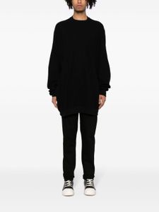 Rick Owens sweat en coton à col rond - Noir