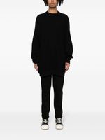 Rick Owens sweat en coton à col rond - Noir