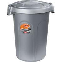 KERBL Tom 16kg 46l hondenvoercontainer - 44,5x40x61cm - Grijs - thumbnail