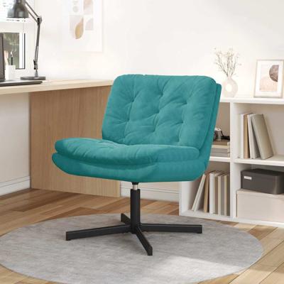 Draaibare Relaxstoel Turquoise 63 x 75 x 76 cm Fluweel