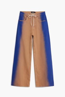 Maitrepierre jeans met kleurverloop - BROWN - M