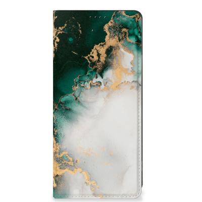 Standcase voor OPPO A58 4G Marmer Groen Standcase voor OPPO A58 4G Marmer Groen