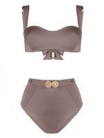 Noire Swimwear bikini bandeau Seashell - Tons neutres