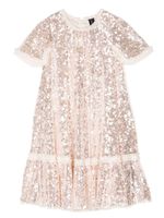 NEEDLE & THREAD KIDS robe brodée de sequins - Rose - thumbnail