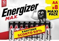 Energizer batterijen Max AA, blister van 8 stuks - thumbnail