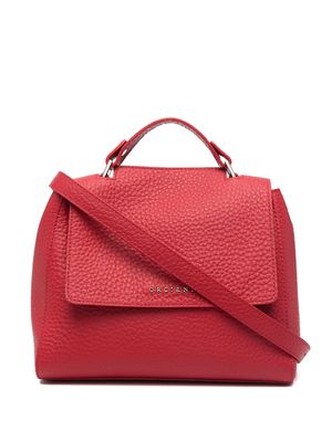 Orciani petit sac porté épaule Sveva Soft - Rouge