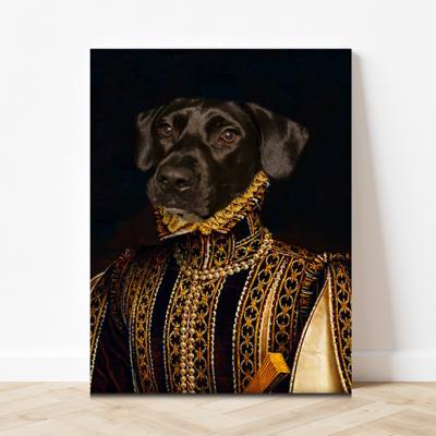 Grootvorst der Vachtlanden - Huisdier Portret - Pillow Buddies