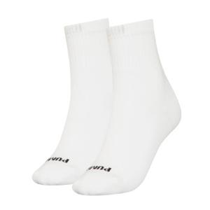 Puma 2 stuks Women Heart Logo Short Crew Socks