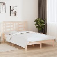 Bedframe zonder matras massief grenenhout 140x200 cm