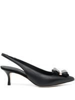 Ferragamo escarpins Vara Bow 10 mm - Noir