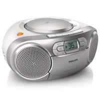 Radio met cassettespeler Philips AZ127/12 FM 2W Ziverachtig
