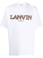 Lanvin t-shirt à logo imprimé - Blanc