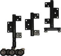 SFBR4B-Middenhangrol set zwart, 80kg