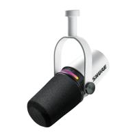 Shure MV7+-W - lessenaar/zangmicrofoon met XLR/USB-C connector, wit