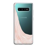 Peach bath: Samsung Galaxy S10 Plus Transparant Hoesje