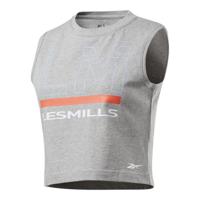 Dames Mouwloos T-shirt Reebok Les Mills Graphic - Maat: XS