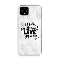 Partner in crime: Pixel 4 Transparant Hoesje