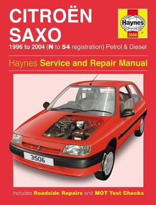 Haynes Werkplaatshandboek Citroën Saxo benzine & diesel (1996 - 2004) 3506