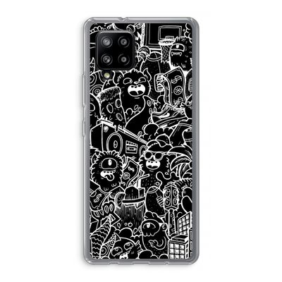 Vexx Black City : Samsung Galaxy A42 5G Transparant Hoesje