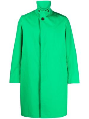 Mackintosh manteau mi-long à simple boutonnage - Vert