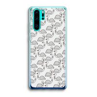 Zwanen: Huawei P30 Pro Transparant Hoesje