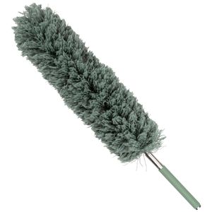 Lifetime Clean plumeau/duster XL - uitschuifbaar - synthetisch - groen/grijs - 55-142 cm - plumeaus