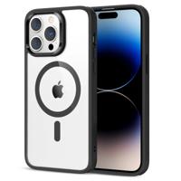 iPhone 14 Pro Classic Hybrid Case (HaloLock) - Clear Black
