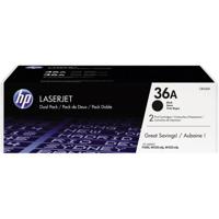 HP Toner 36A Origineel 2-pack Zwart 2000 bladzijden CB436AD