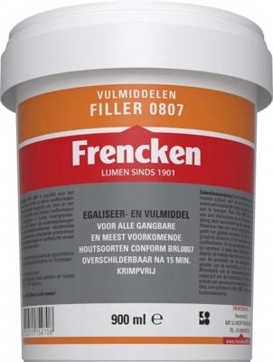 Frencken Filler 0807 Pot 900ml Wit