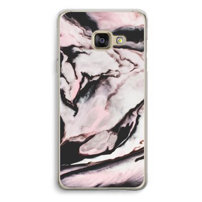 Roze stroom: Samsung Galaxy A3 (2016) Transparant Hoesje