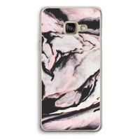 Roze stroom: Samsung Galaxy A3 (2016) Transparant Hoesje
