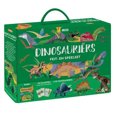 Rebo Publishers Dinosauriers - feit- en speelset